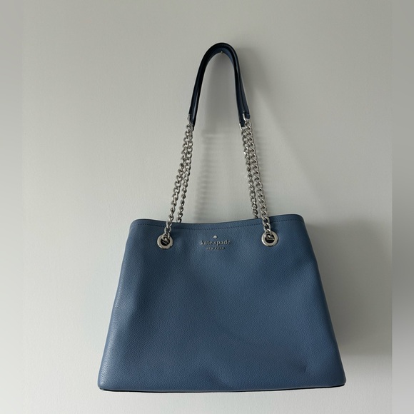 Blue Kate Spade Purse - Picture 1 of 12
